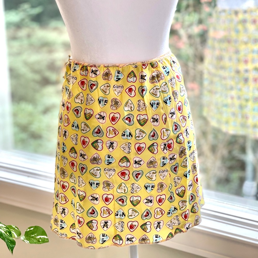 NWOT Chanel wrap mini skirt